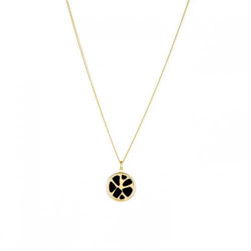 Collier femme Les Georgettes les Clipsables finition Or jaune motif nénuphar