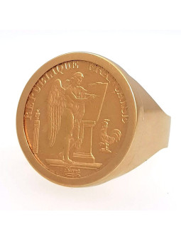 Bague Pièce de Monnaie