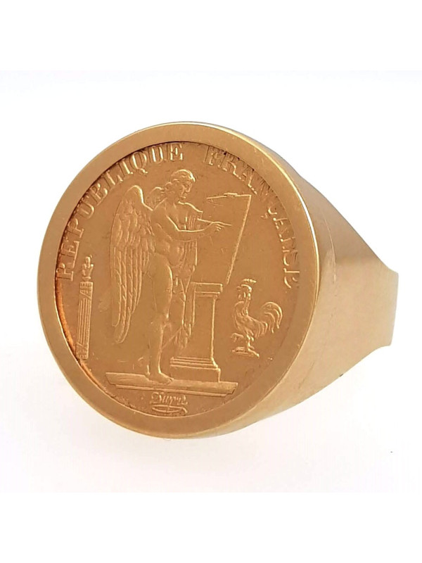 Bague Pièce de Monnaie