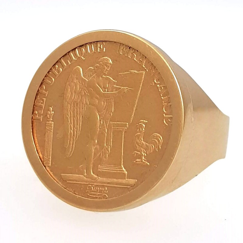 Bague Pièce de Monnaie