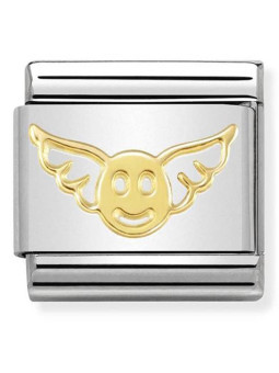 Maillon Nomination classic paix et smiley