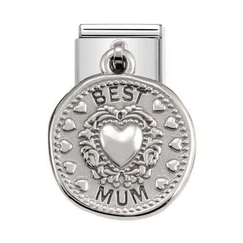 Maillon Nomination classic charms maman en Argent