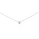 Collier Or blanc et Diamant