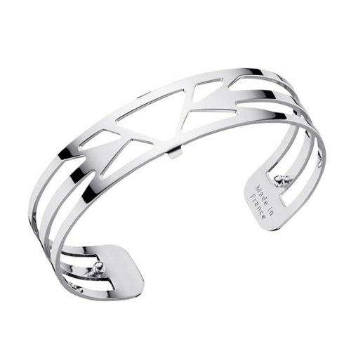 Bracelet manchette Les Georgettes motif ibiza finition Argent small
