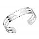 Bracelet manchette Les Georgettes motif ibiza finition Argent small