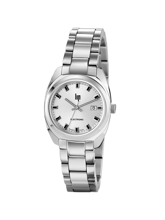 Montre homme Lip Général de Gaulle acier petit diamètre