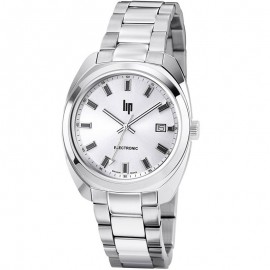 Montre homme Lip Général de Gaulle acier gros diamètre
