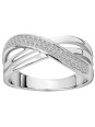 Bague Argent et oxydes de zirconium Phebus and Co
