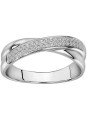 Bague Argent et oxydes de zirconium Phebus and Co