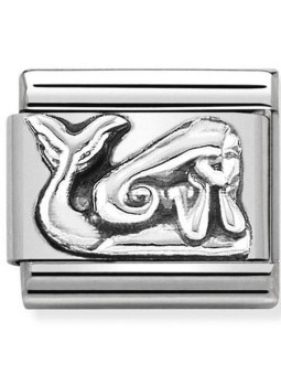 Maillon Nomination classic sirène en Argent