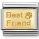 Maillon Nomination classic best friend en or