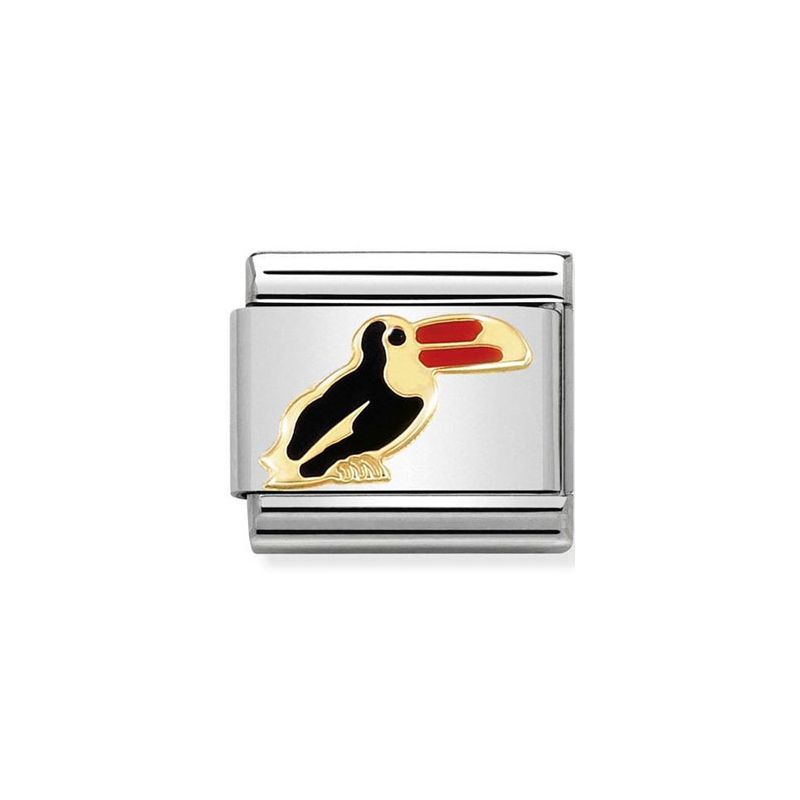Maillon Nomination classic toucan en Or