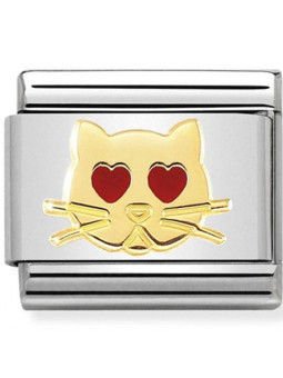 Maillon Nomination classic chat amoureux