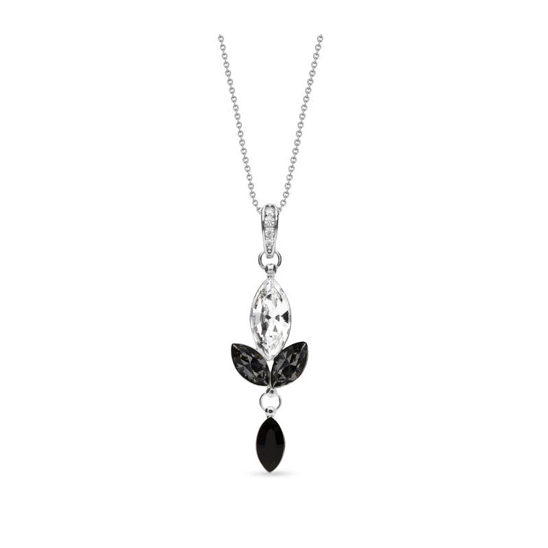 Collier Spark Argent et cristaux