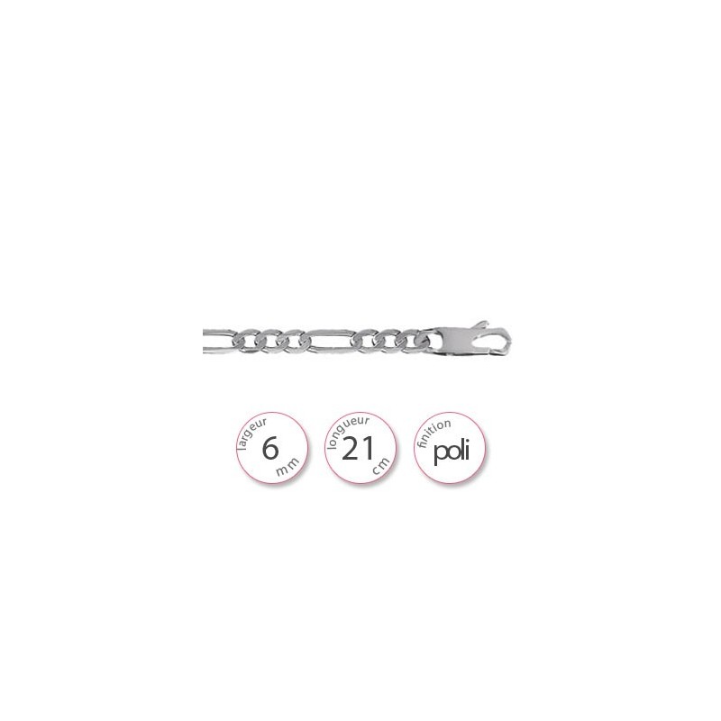 Bracelet homme argent - 001034