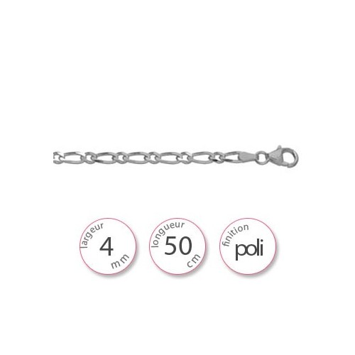 Chaine argent - 001036