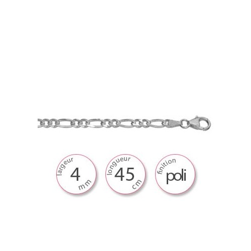 Chainette argent - 001043