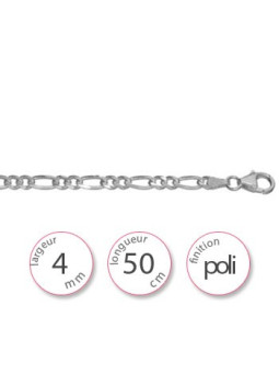 Chaine fine argent - 001044