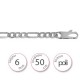 Bijou chaine Argent - 001057