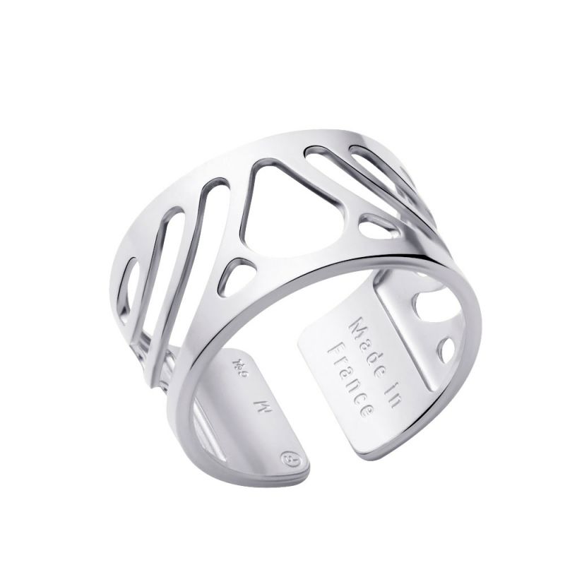 Bague Les Georgettes motif poissons finition argent