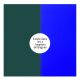 Vinyle de bague reversible les Georgettes sapin/bleu klein
