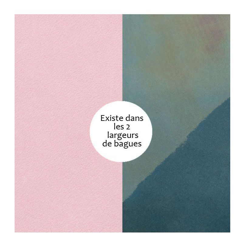 Vinyle de bague reversible les Georgettes rose / essence