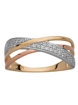 Bague 3 Ors et oxydes