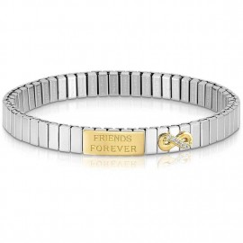 Bracelet extensible Nomination acier et Or gardien