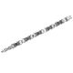 Bracelet homme All Blacks acier