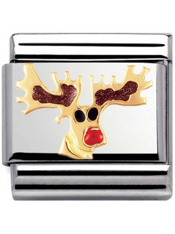 Maillon Nomination classic renne de noël