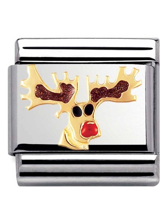 Maillon Nomination classic renne de noël