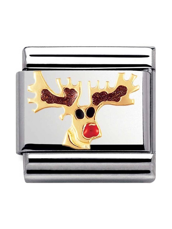 Maillon Nomination classic renne de noël