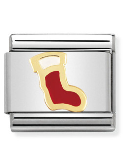 Maillon Nomination classic chaussette de noel