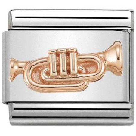 Maillon Nomination classic relief symbole de l'infini