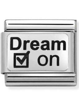 Maillon Nomination classic Dream On en Argent