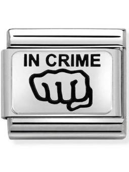 Maillon Nomination classic Partners  en Argent