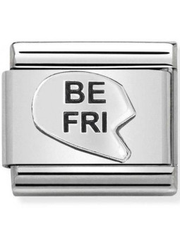 Maillon Nomination classic Sisters en Argent