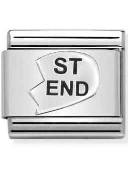 Maillon Nomination classic Be Fri en Argent