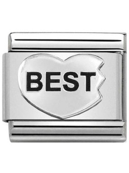 Maillon Nomination classic Best en Argent