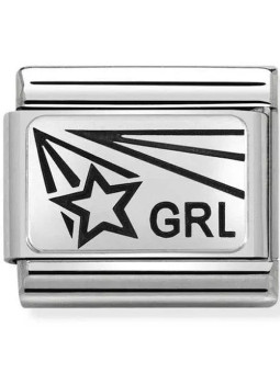 Maillon Nomination classic Girl en Argent