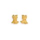 Boucles oreilles or - 001118