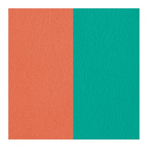 Cuir reversible les Georgettes Terracotta / Bleu Lagon