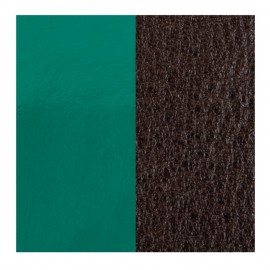 Cuir reversible les Georgettes pin vernis / brun