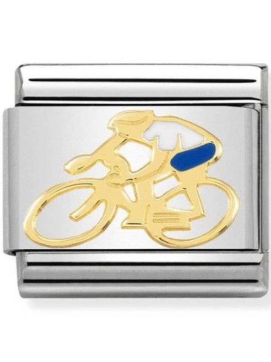 Maillon Nomination classic cycliste maillot blanc