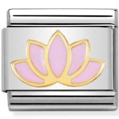 Maillon Nomination classic fleur lotus