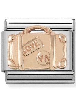 Maillon Nomination classic relief valise de voyage