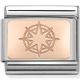 Maillon Nomination classic rose des vents