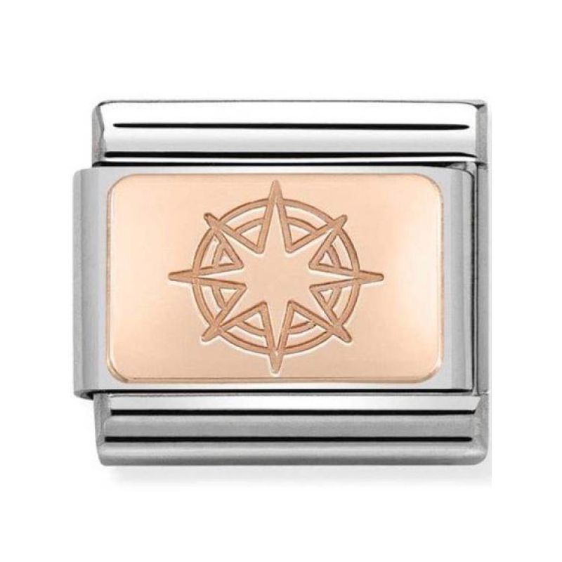 Maillon Nomination classic rose des vents