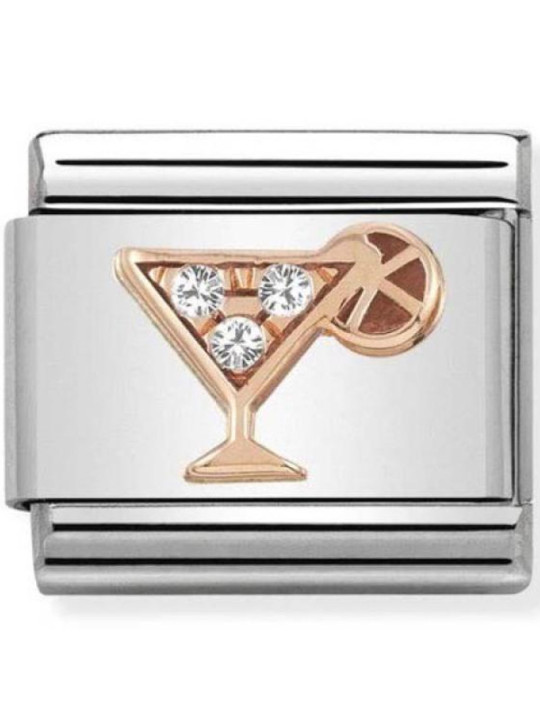 Maillon Nomination classic cocktail Or rose