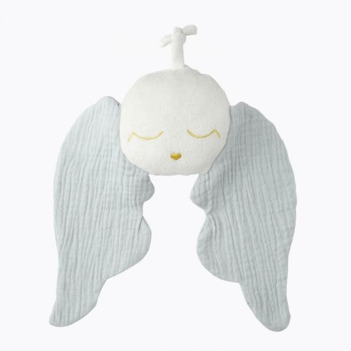 Doudou bleu pour bola de grossesse Ilado en coton